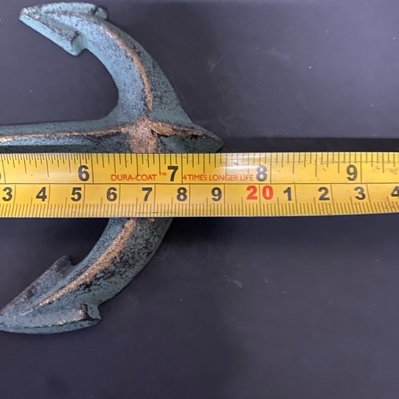 Rustic  Cast Iron Anchor Wall Decor Vintage - Picture 5 of 6